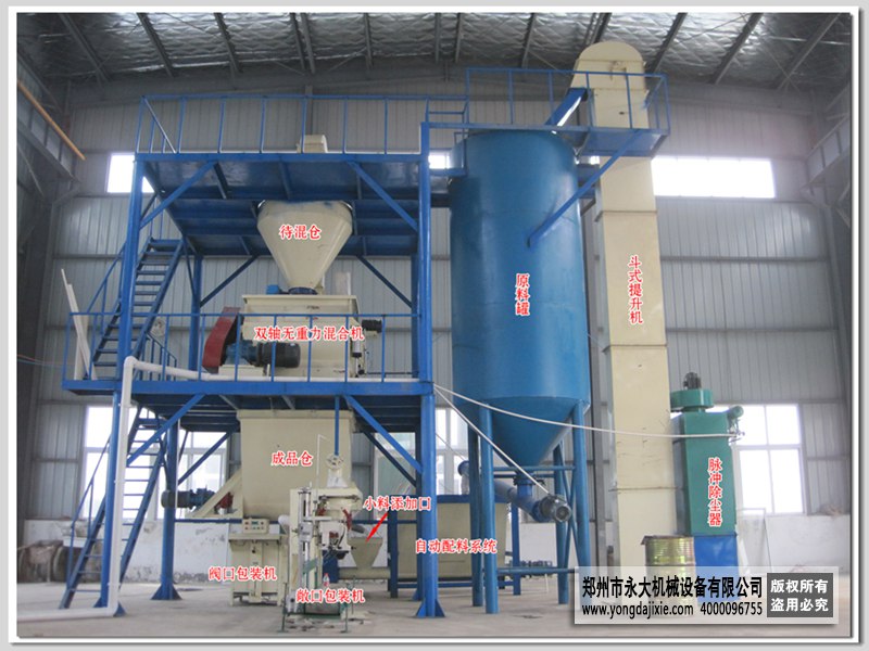 全自動膩子粉生產(chǎn)設(shè)備