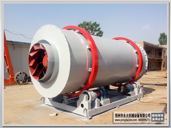 年產30萬噸干粉砂漿攪拌站配套沙子烘干機發(fā)貨