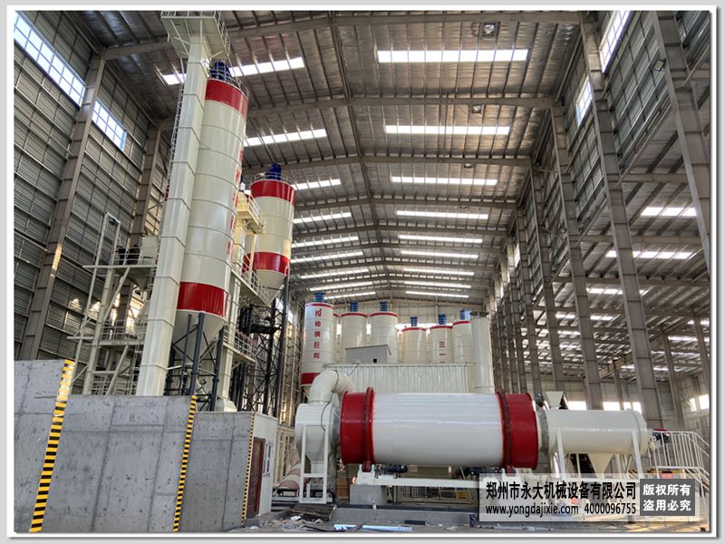 年產(chǎn)30萬噸干混砂漿站-配套沙子烘干機